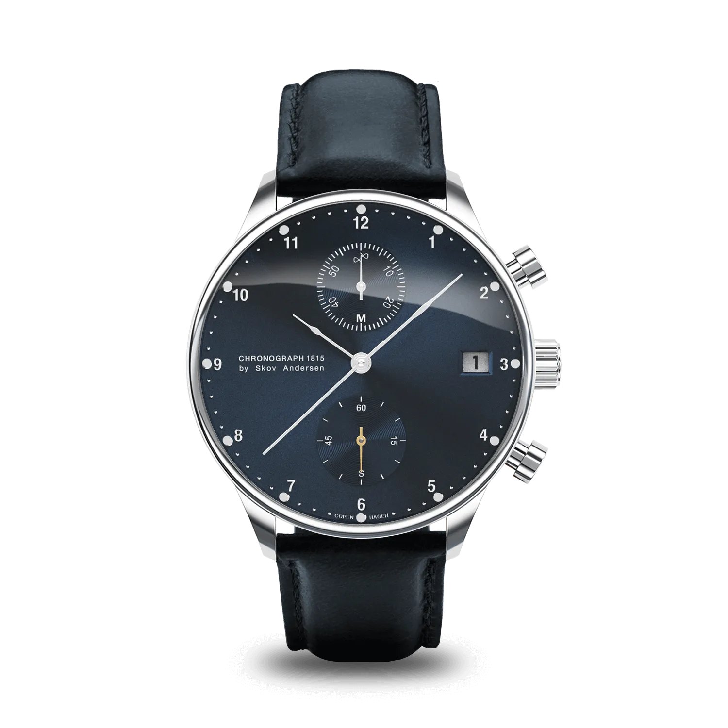 1815 Chronograph, Steel / Blue Sunray