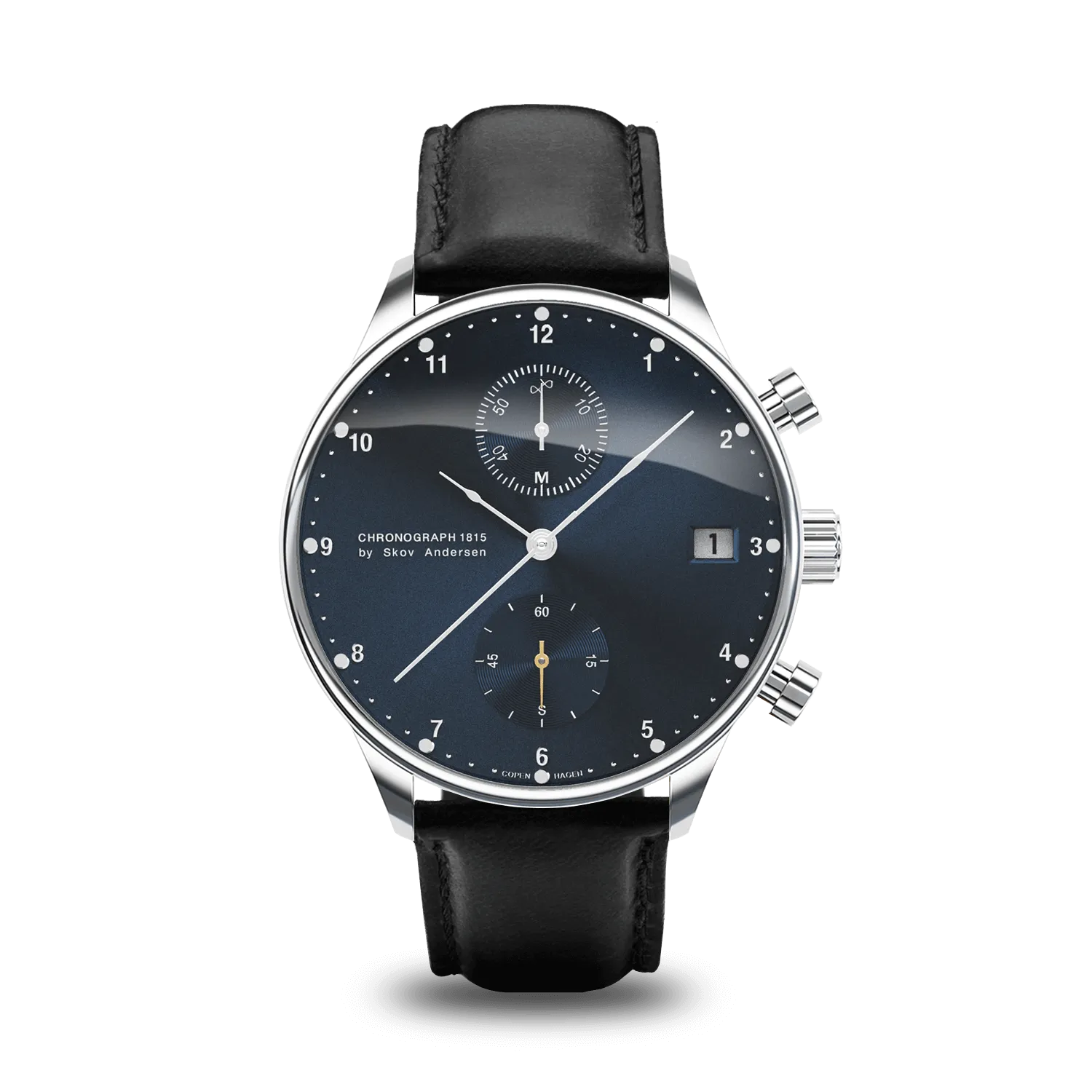 1815 Chronograph, Steel / Blue Sunray
