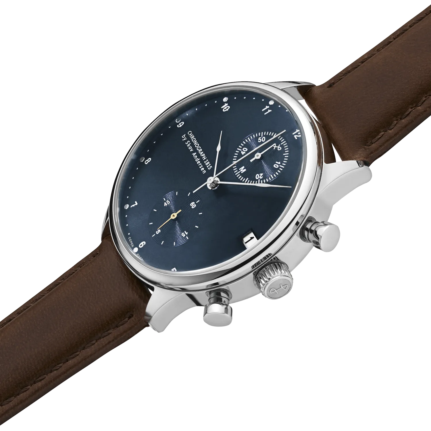1815 Chronograph, Steel / Blue Sunray