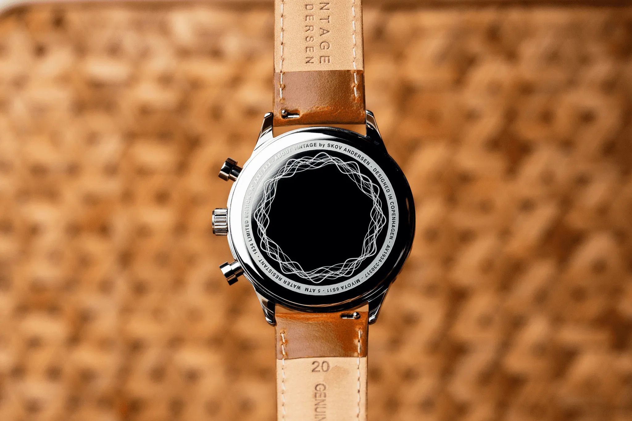 1834 Chronograph. Steel / White