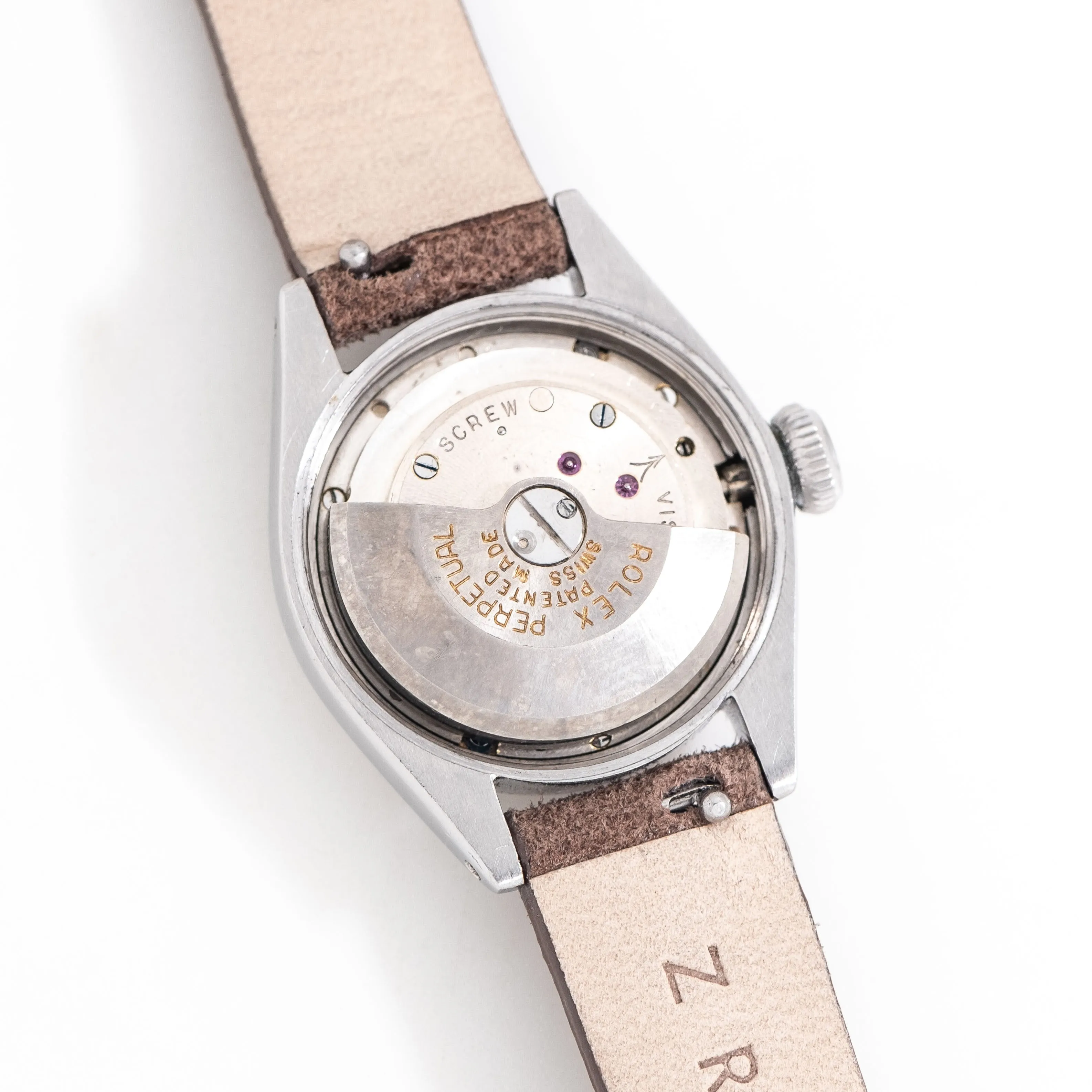 1941 Vintage Ladies Rolex Oyster Perpetual "Bubbleback" Ref. 3869 Stainless Steel Watch (# 15308)