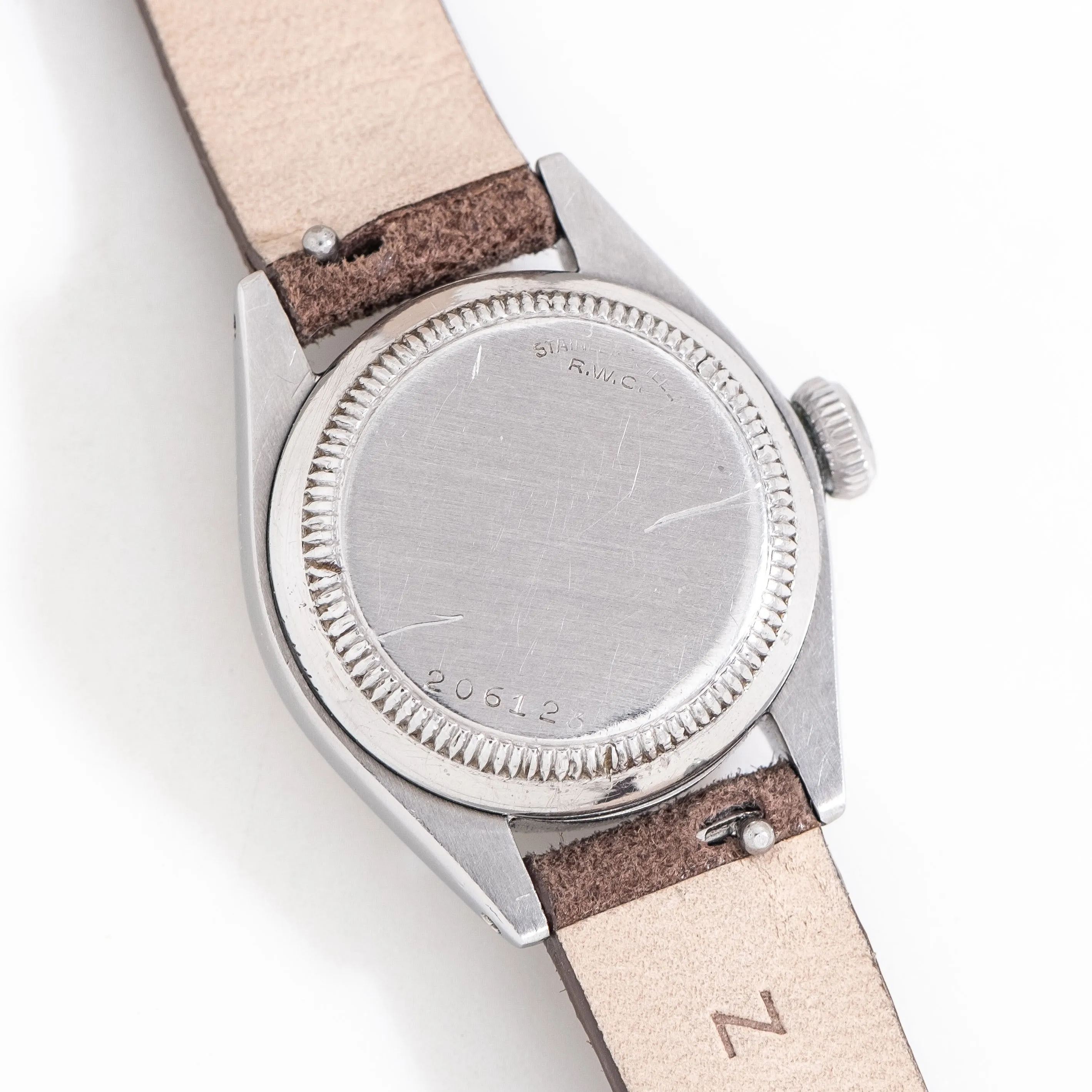 1941 Vintage Ladies Rolex Oyster Perpetual "Bubbleback" Ref. 3869 Stainless Steel Watch (# 15308)