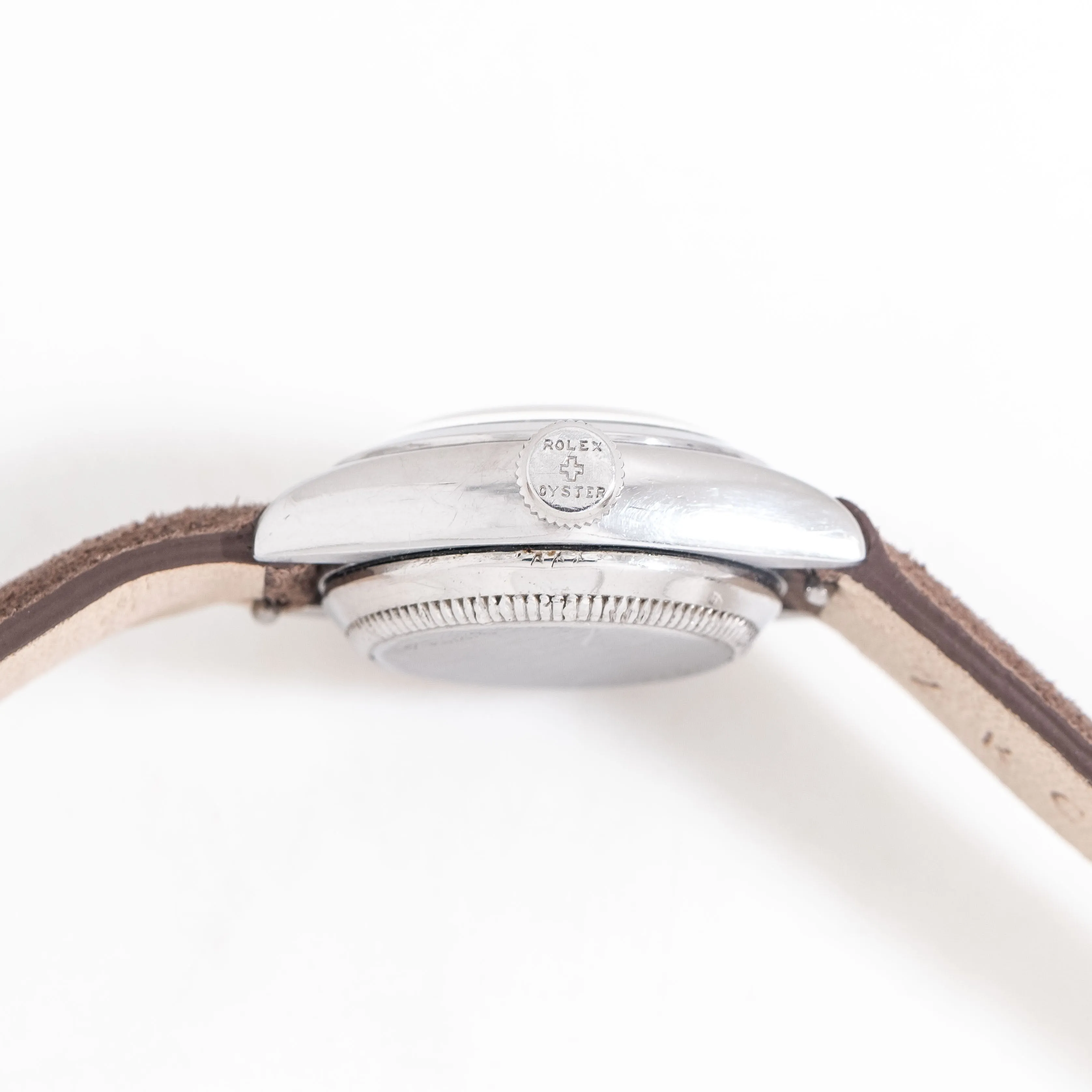 1941 Vintage Ladies Rolex Oyster Perpetual "Bubbleback" Ref. 3869 Stainless Steel Watch (# 15308)