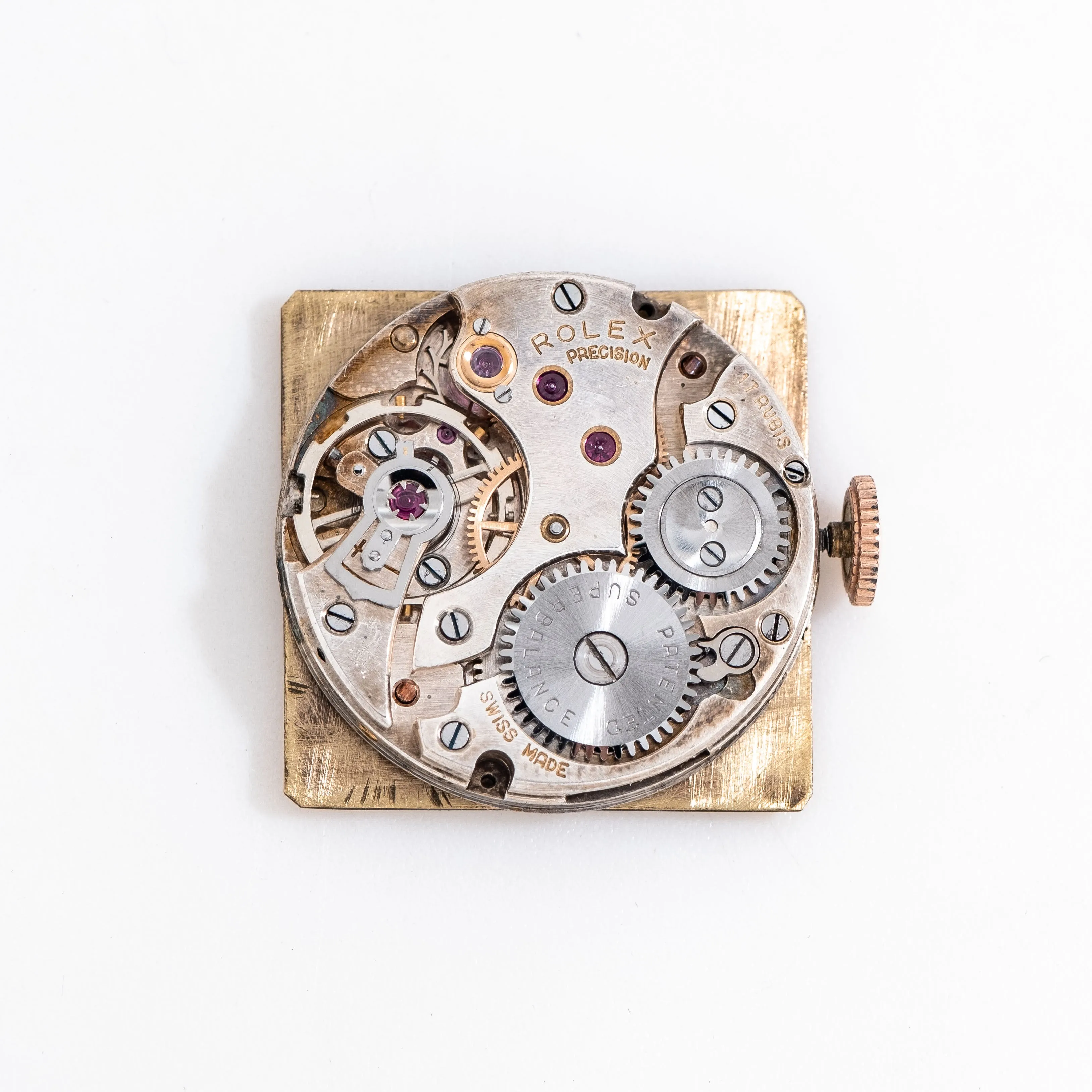 1943 Vintage Rolex Precision Ref. 3894 in Solid 9k Rose Gold (# 15266)