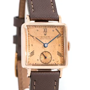 1943 Vintage Rolex Precision Ref. 3894 in Solid 9k Rose Gold (# 15266)