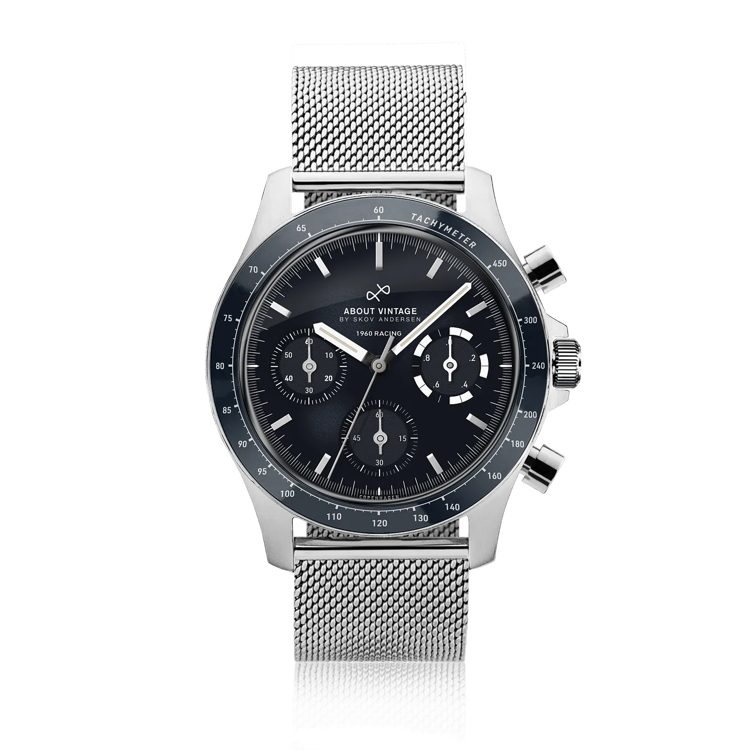 1960 Racing Chronograph, Steel / Midnight Blue