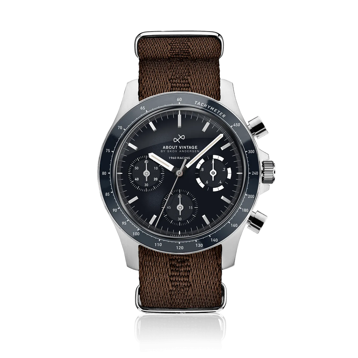 1960 Racing Chronograph, Steel / Midnight Blue