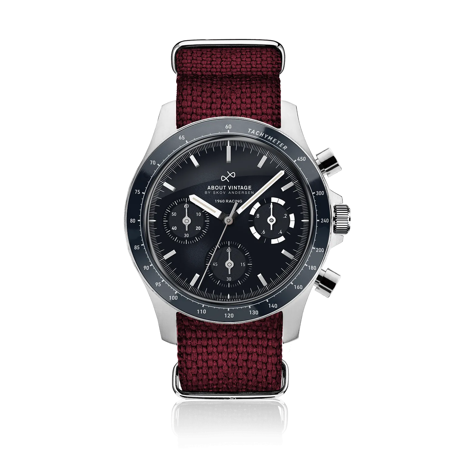 1960 Racing Chronograph, Steel / Midnight Blue