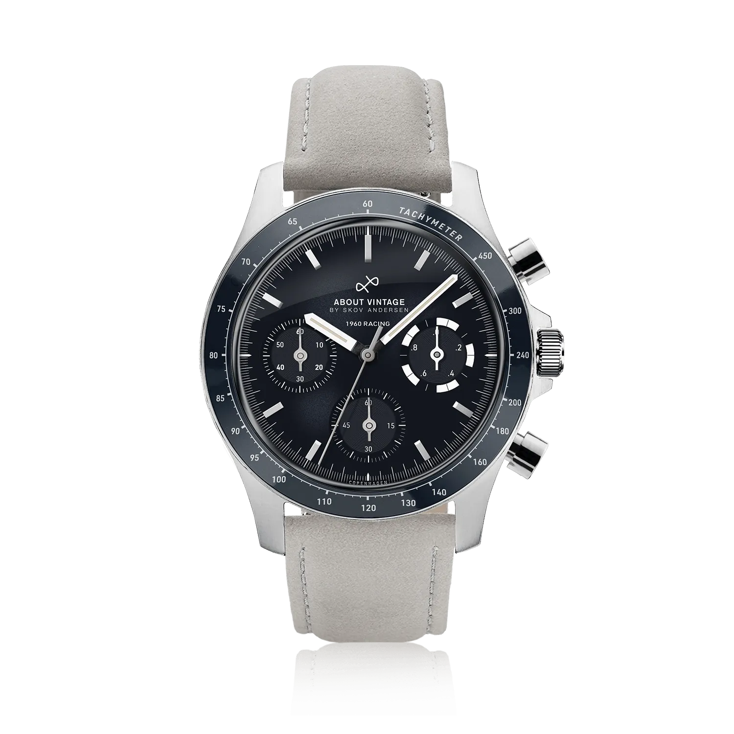 1960 Racing Chronograph, Steel / Midnight Blue