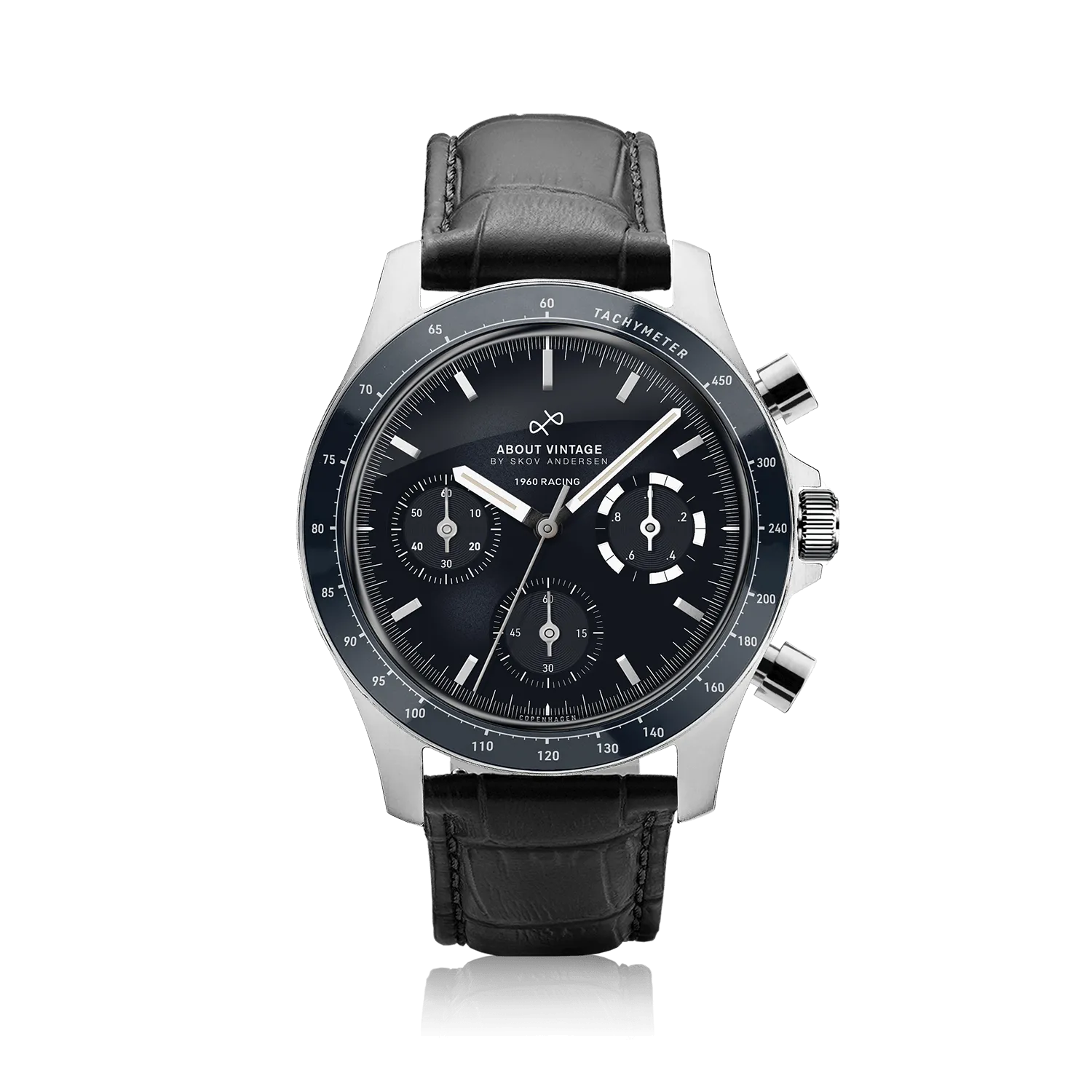 1960 Racing Chronograph, Steel / Midnight Blue