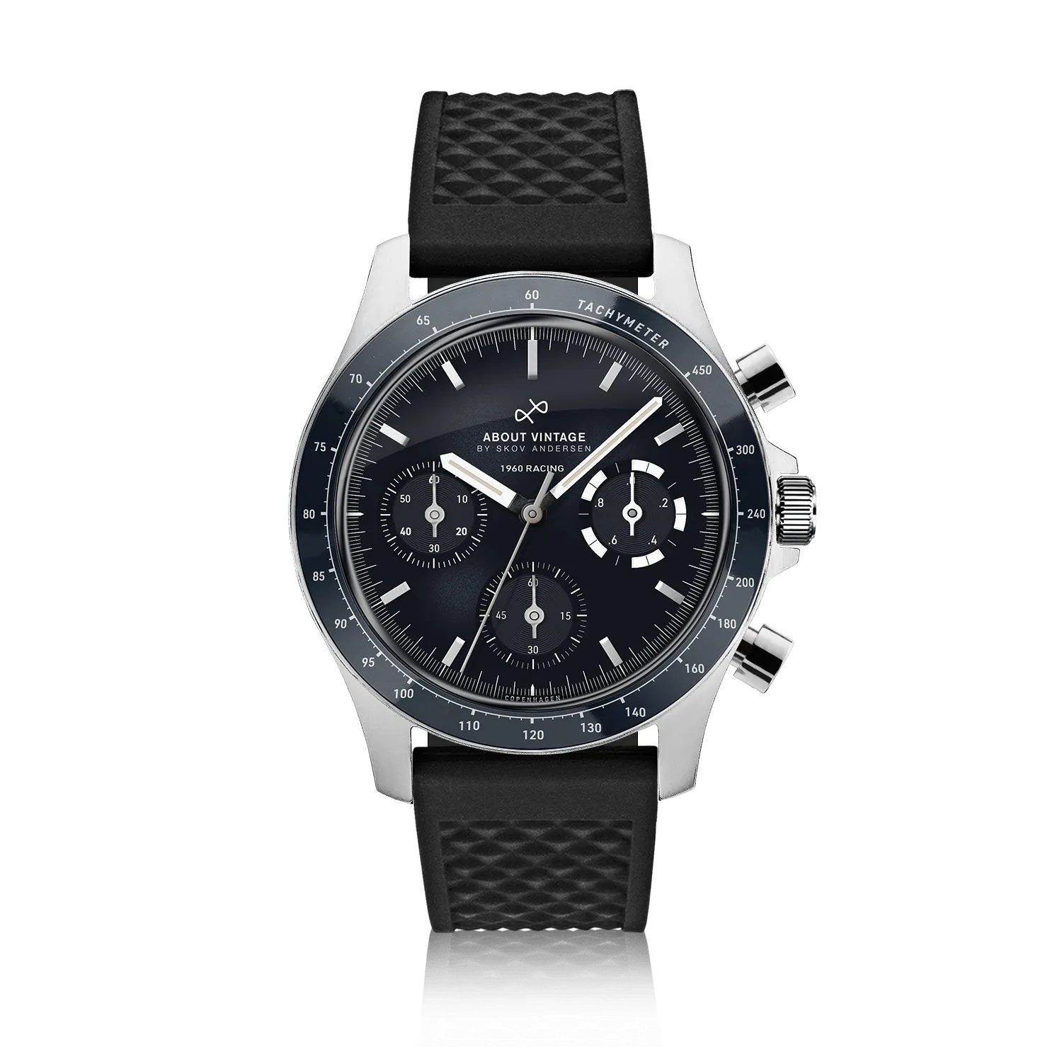 1960 Racing Chronograph, Steel / Midnight Blue