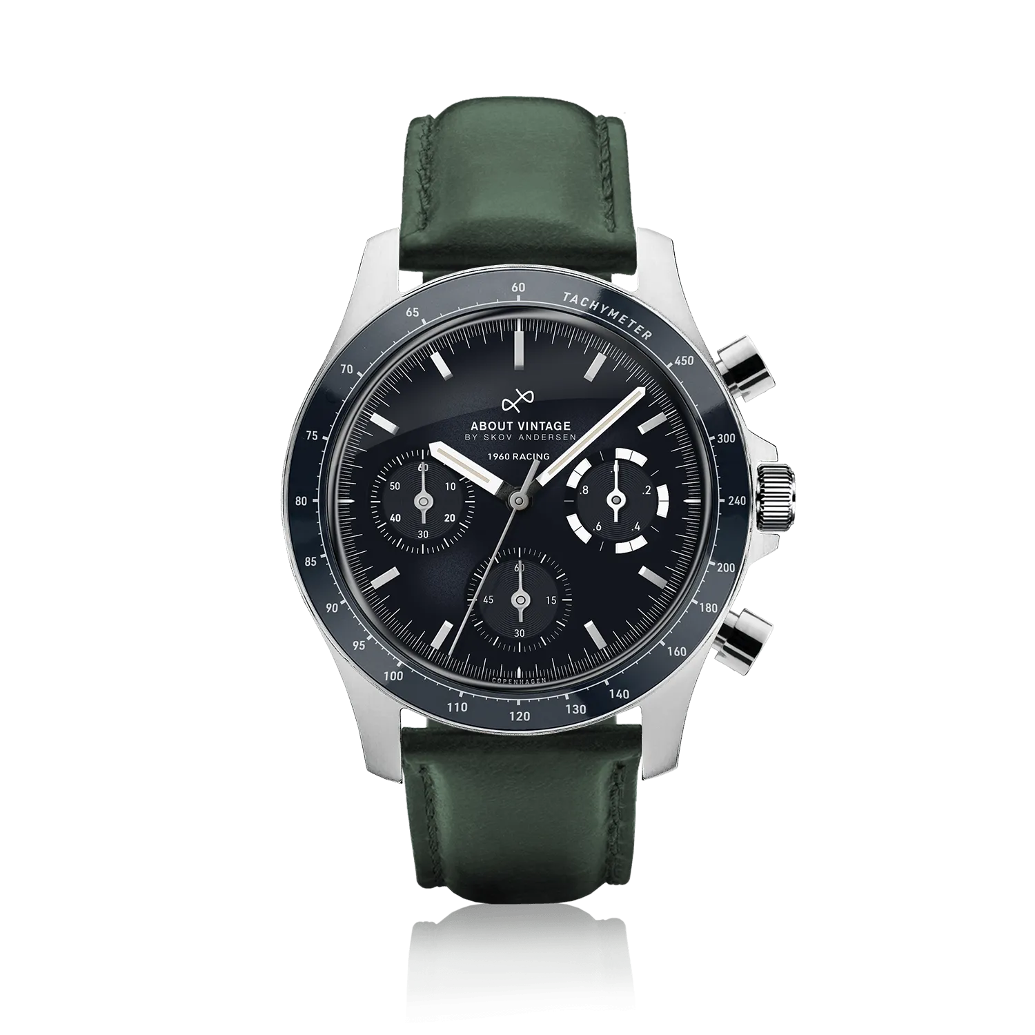 1960 Racing Chronograph, Steel / Midnight Blue