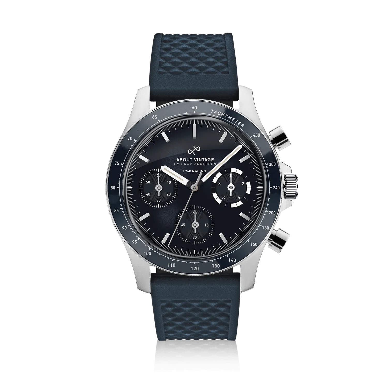1960 Racing Chronograph, Steel / Midnight Blue