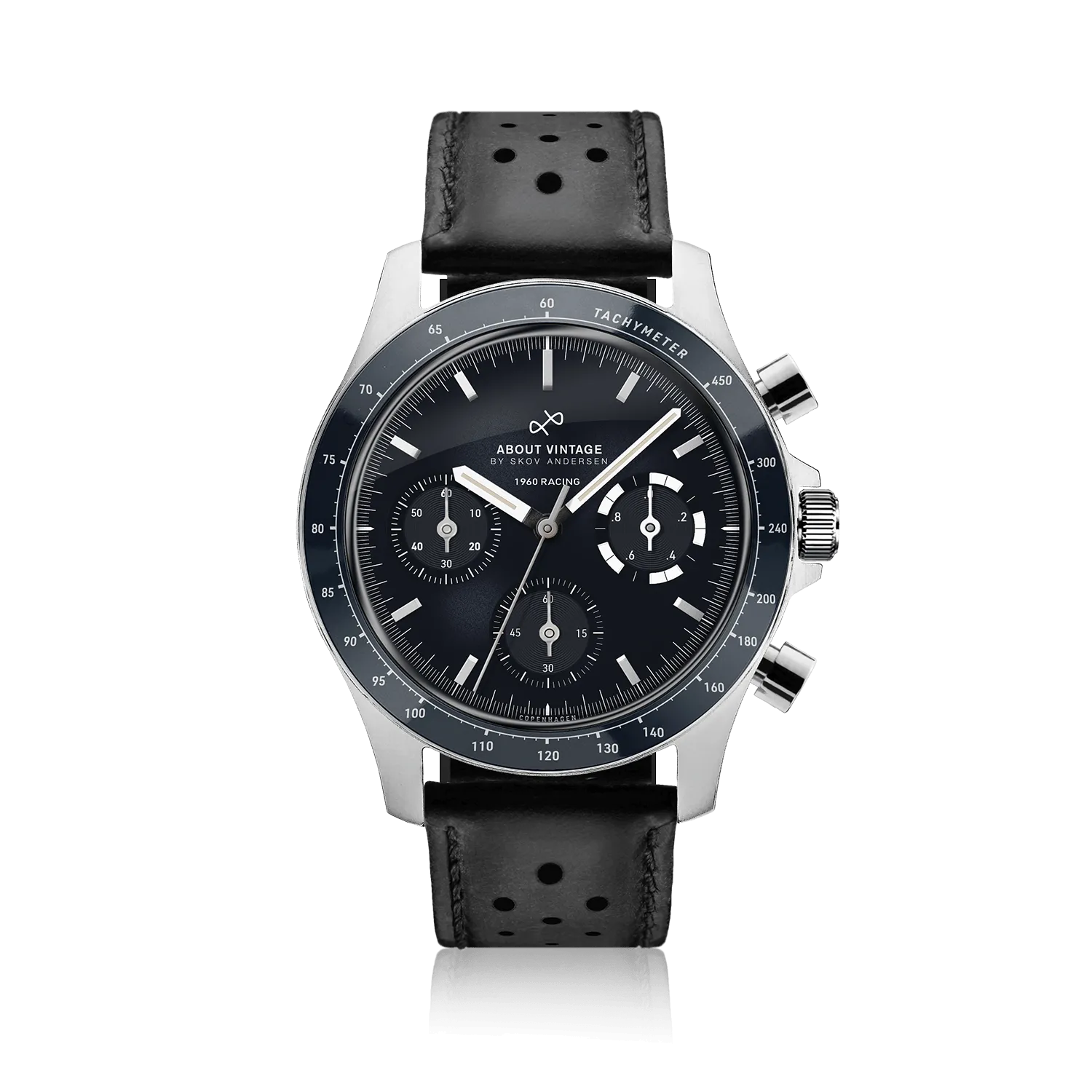 1960 Racing Chronograph, Steel / Midnight Blue
