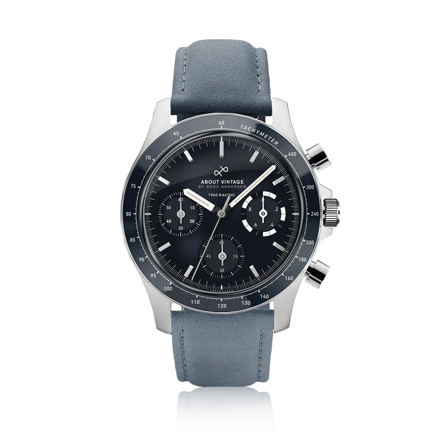 1960 Racing Chronograph, Steel / Midnight Blue