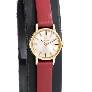 1966 Vintage Ladies Omega Ref. 511.181 Solid 14k Yellow Gold Watch (# 15260)