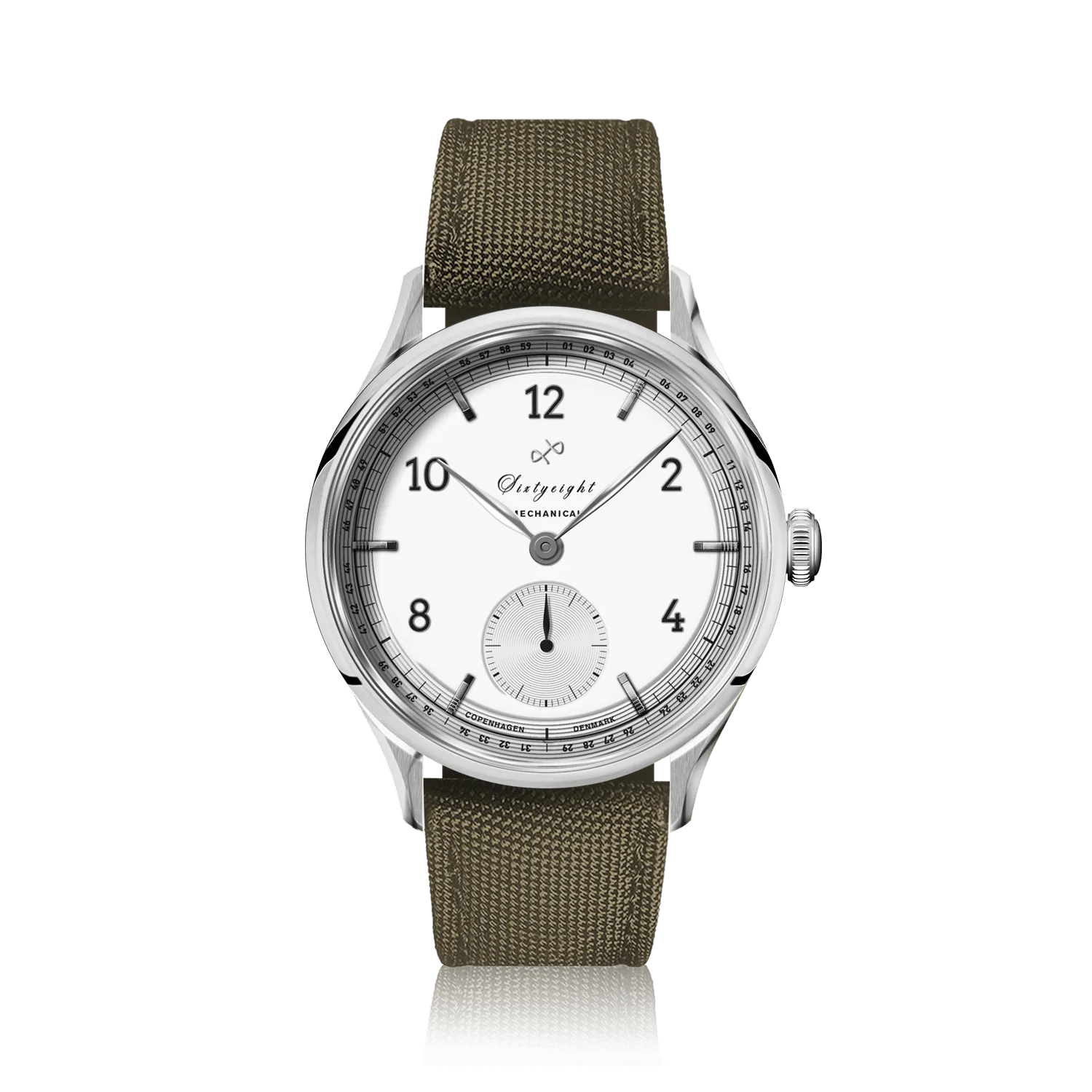 1968 Mechanical, Steel / White