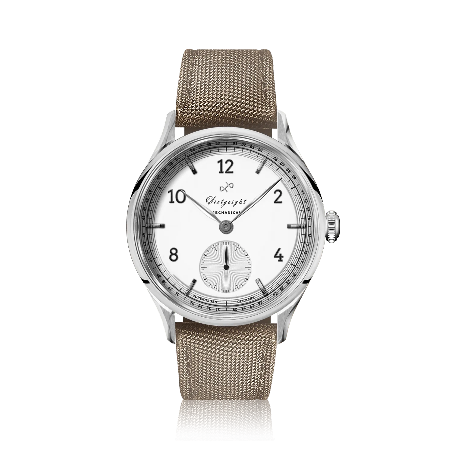 1968 Mechanical, Steel / White