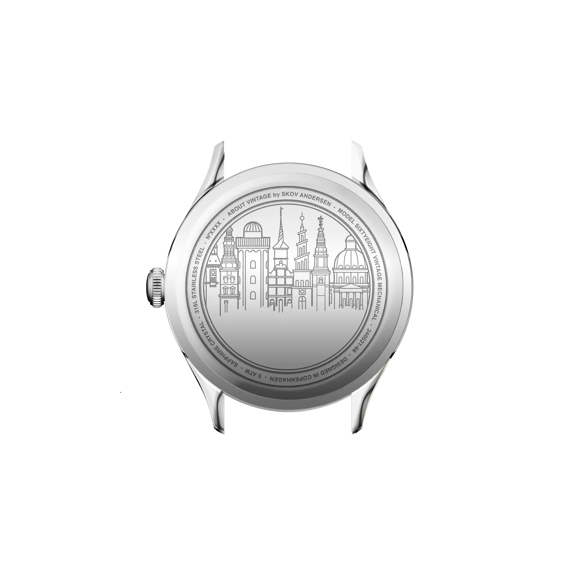 1968 Mechanical, Steel / White