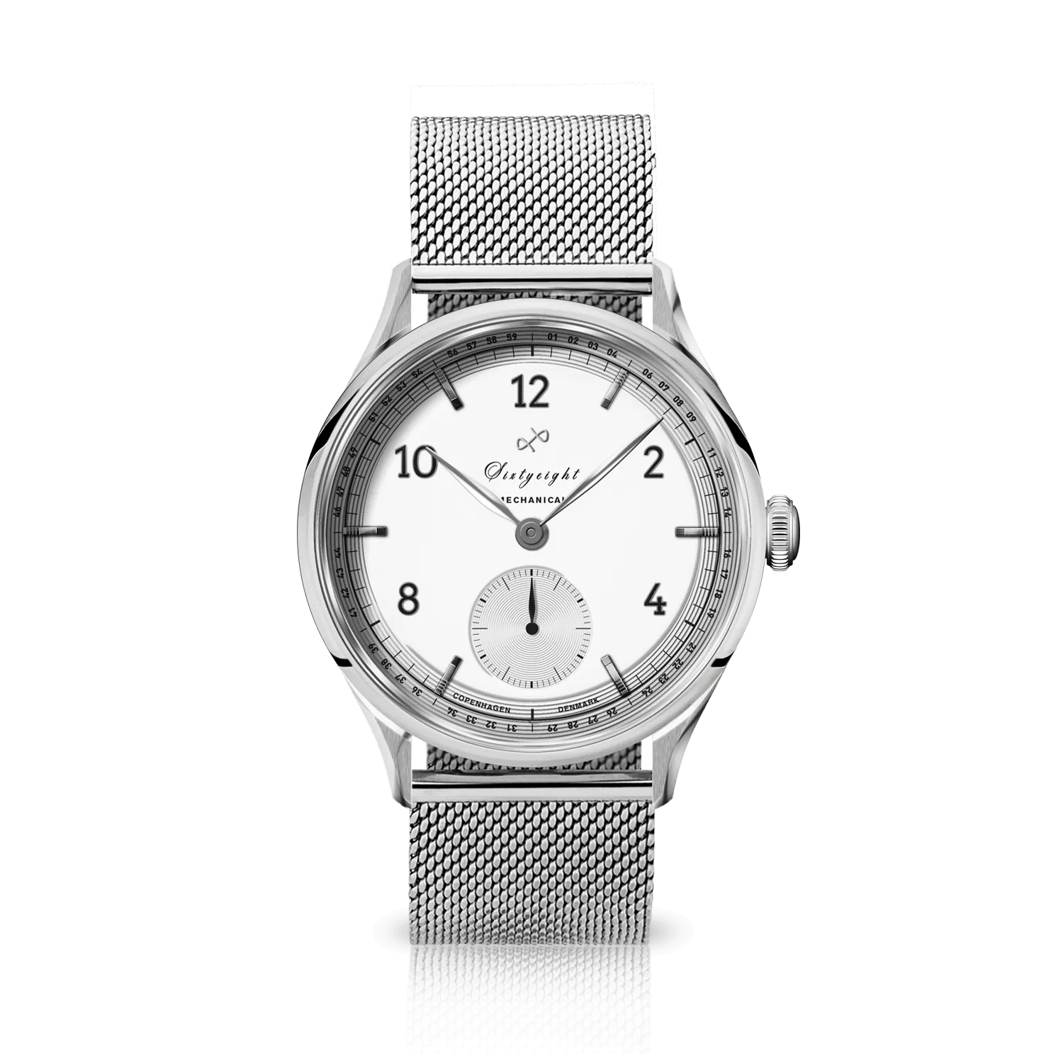 1968 Mechanical, Steel / White