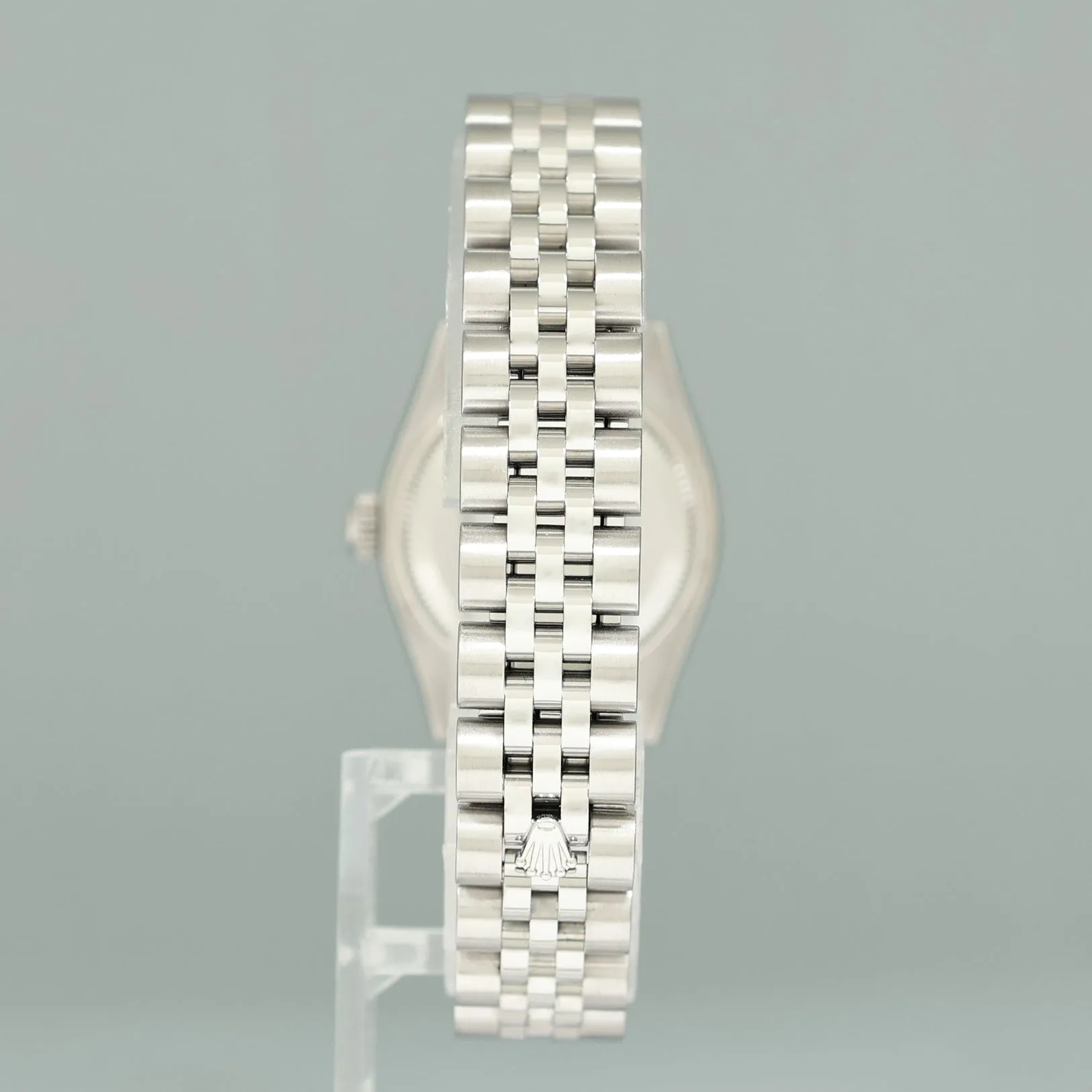 2007 MINT PAPERS Ladies Rolex DateJust 179174 White Roman Jubilee Watch Box