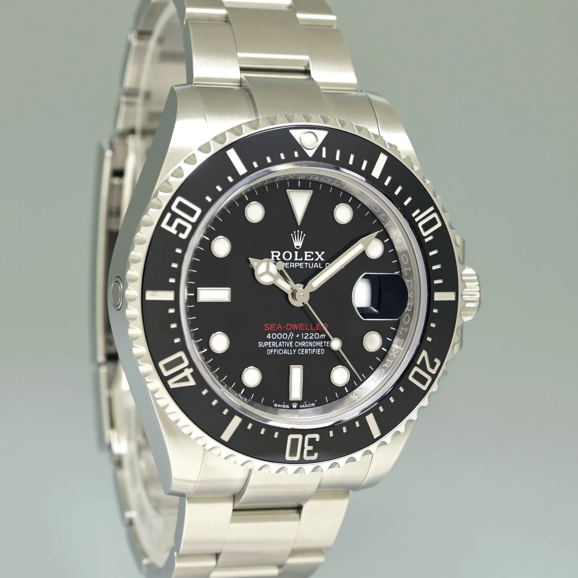 2023 NEW PAPERS Rolex Red Seadweller SD43 126600 43mm Mark II 2 Watch Box