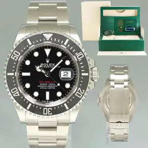 2023 NEW PAPERS Rolex Red Seadweller SD43 126600 43mm Mark II 2 Watch Box