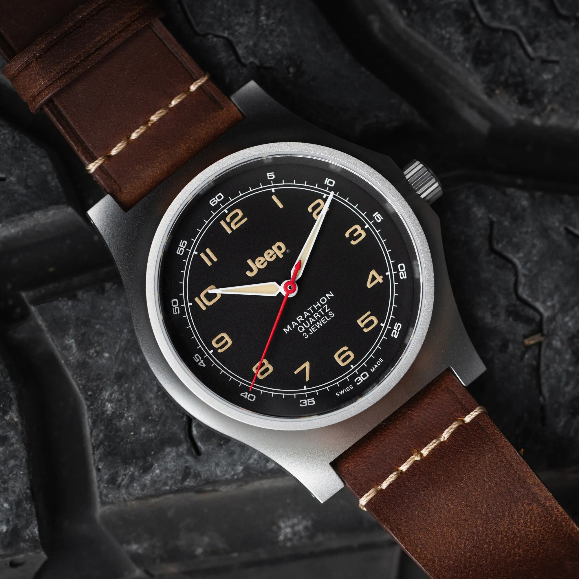 41mm Jeep® Willys SSGPQ (Officer's Quartz)