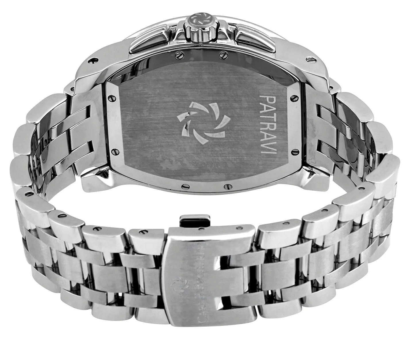 Carl F. Bucherer Patravi T-Graph Automatic Chronograph Stainless Steel Black Dial Date Power Reserve Mens Watch 00.10615.08.33.21