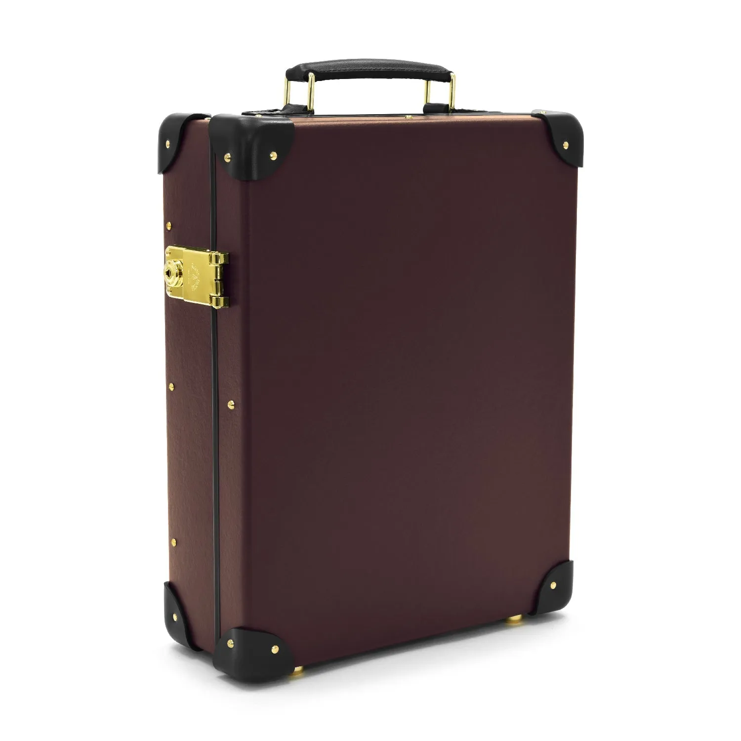 Centenary · 12-Slot Watch Case | Oxblood/Black