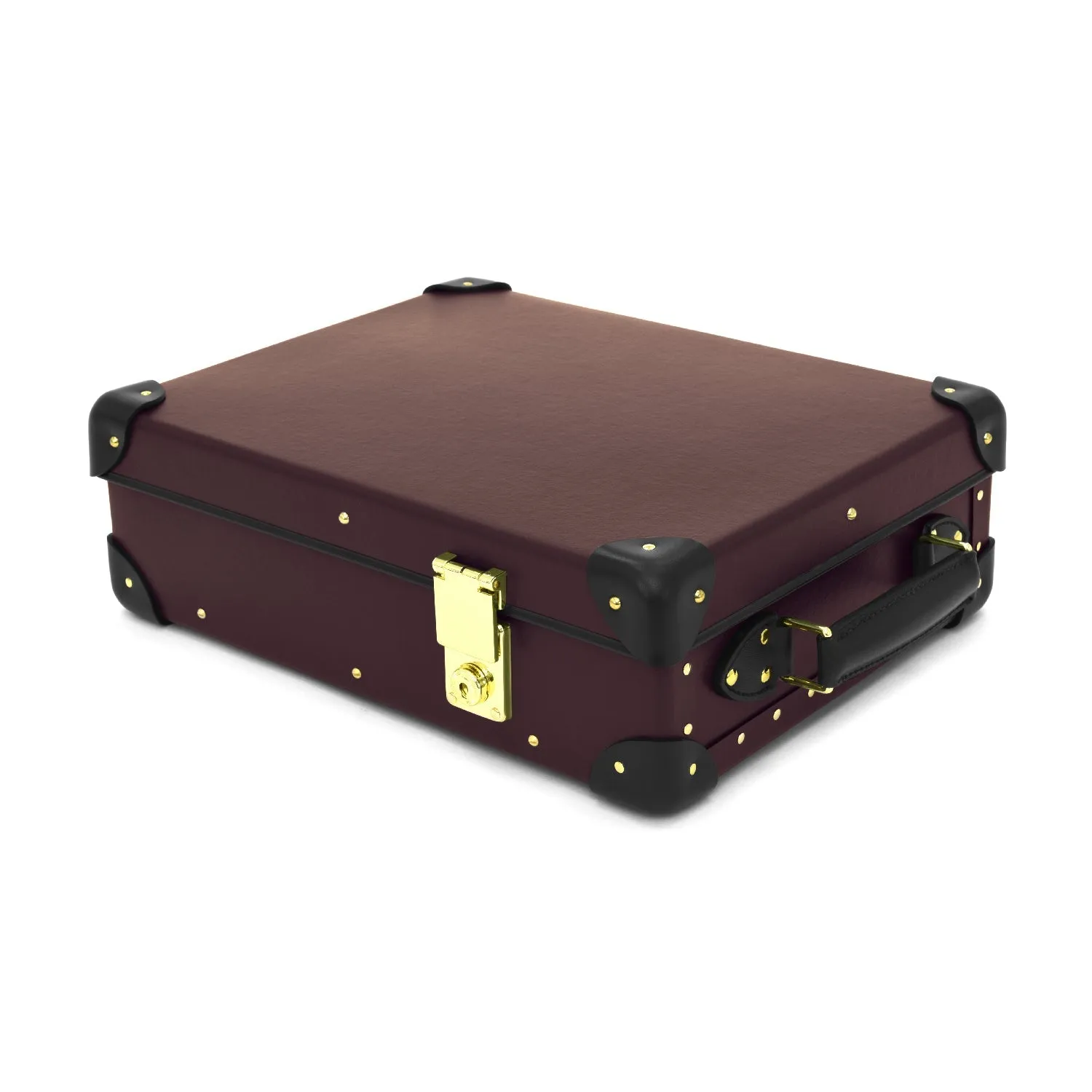 Centenary · 12-Slot Watch Case | Oxblood/Black