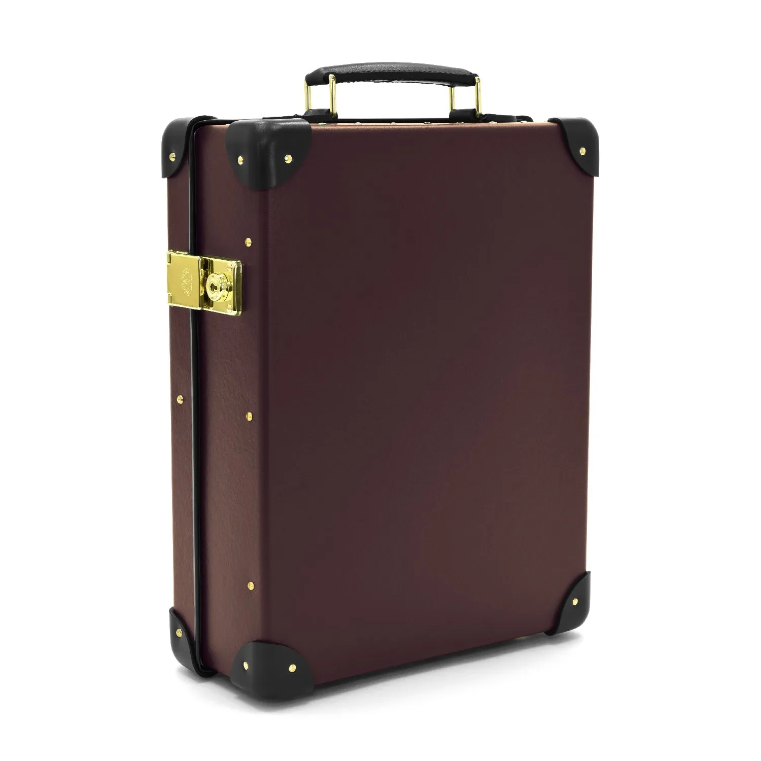Centenary · 12-Slot Watch Case | Oxblood/Black