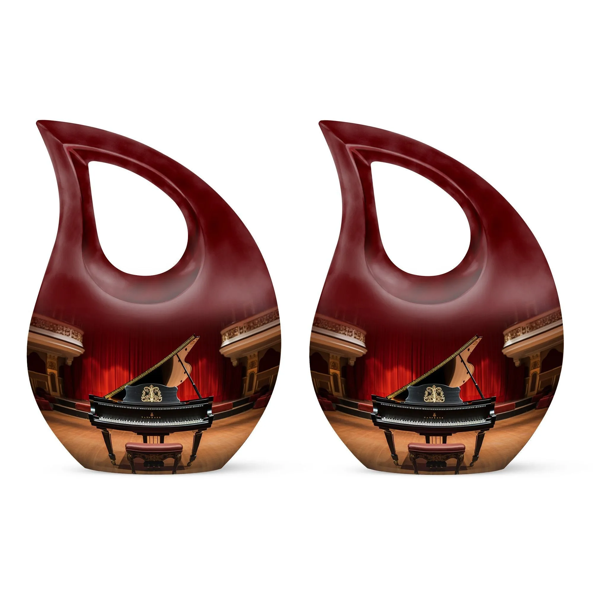 Concert Grand Urn: Small Keepsake Urn For Human Ashes