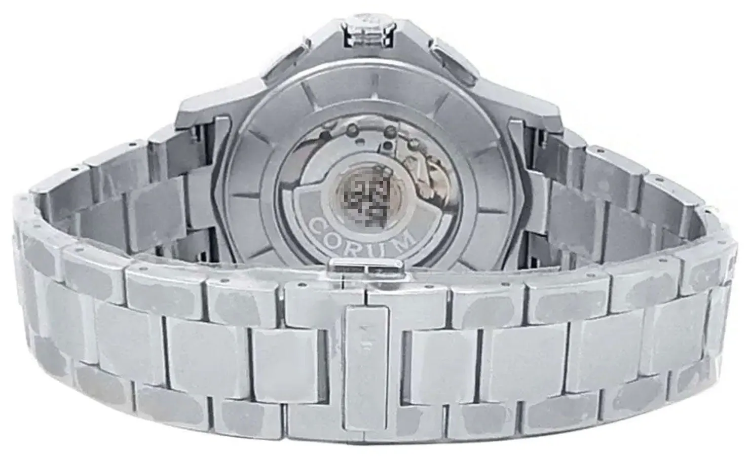 Corum Admiral 42 Automatic Chronograph Stainless Steel Black Dial Date Mens Watch 984.111.20/V705 AN52