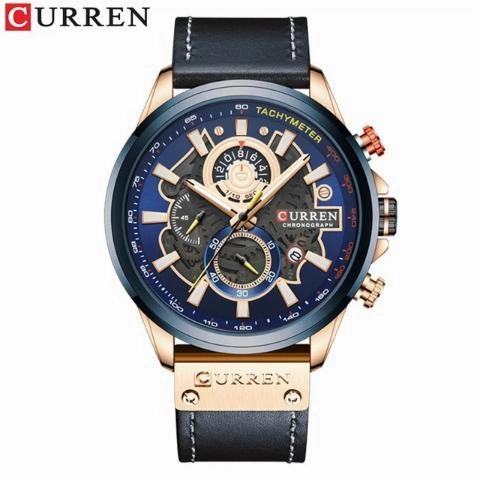 Curren Men's New Creative Chronograph Watch (Dial 4.8cm) - CUR196