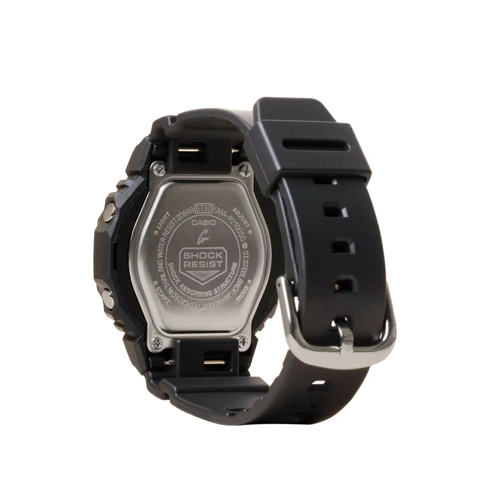 G-Shock Ladies Analog-Digital Darkening Sunset Resin Watch - Gold Dial