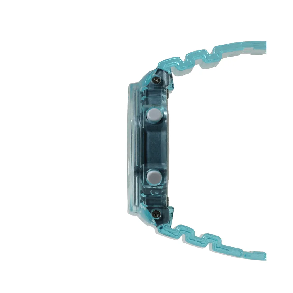 G-Shock Women's Analog-Digital Translucent Blue Resin Watch