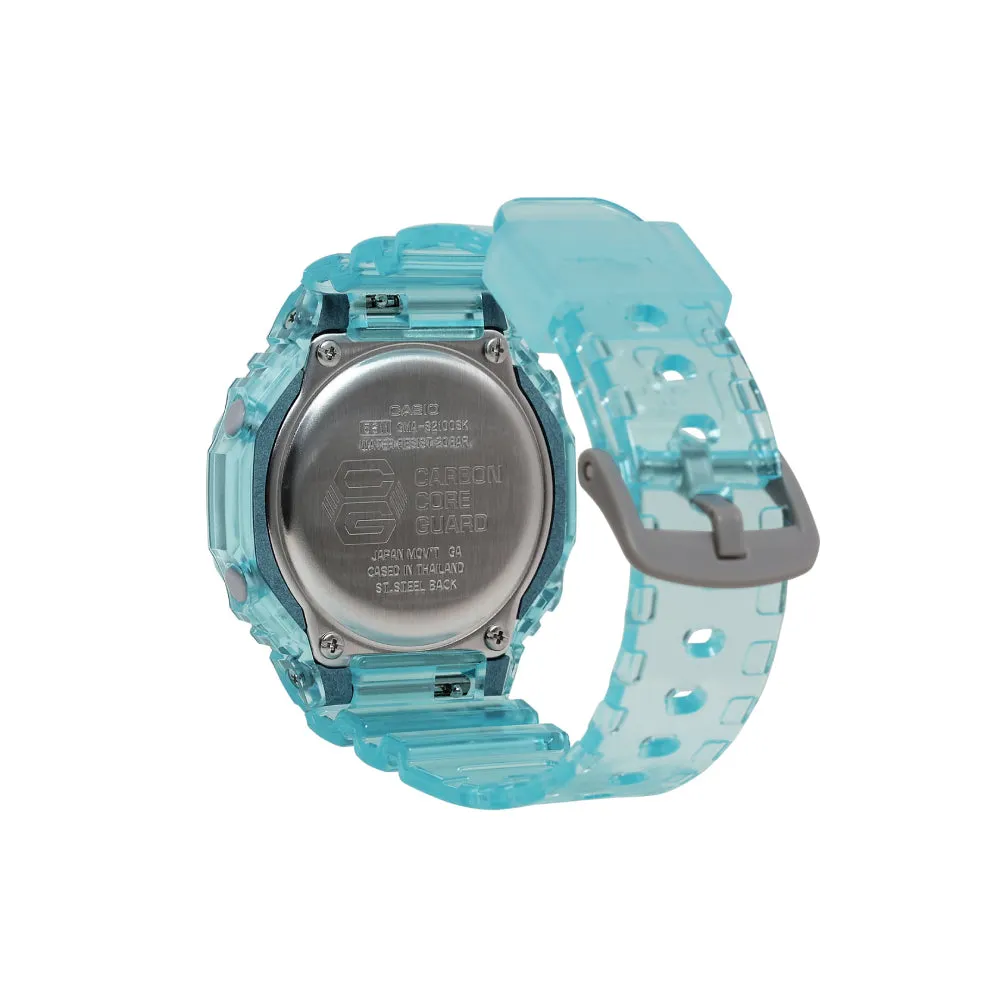 G-Shock Women's Analog-Digital Translucent Blue Resin Watch
