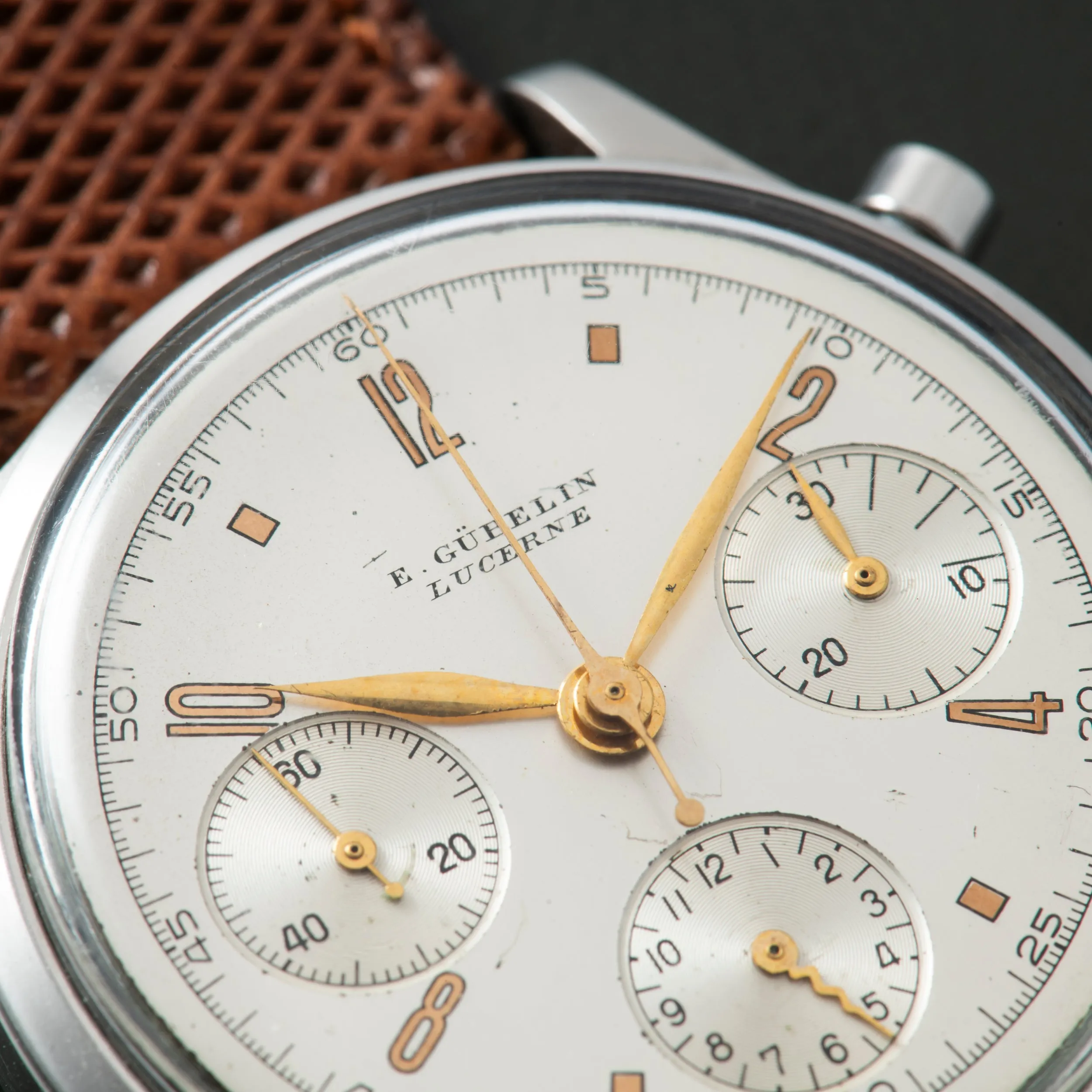 Gübelin 'Oversize' Waterproof Chronograph