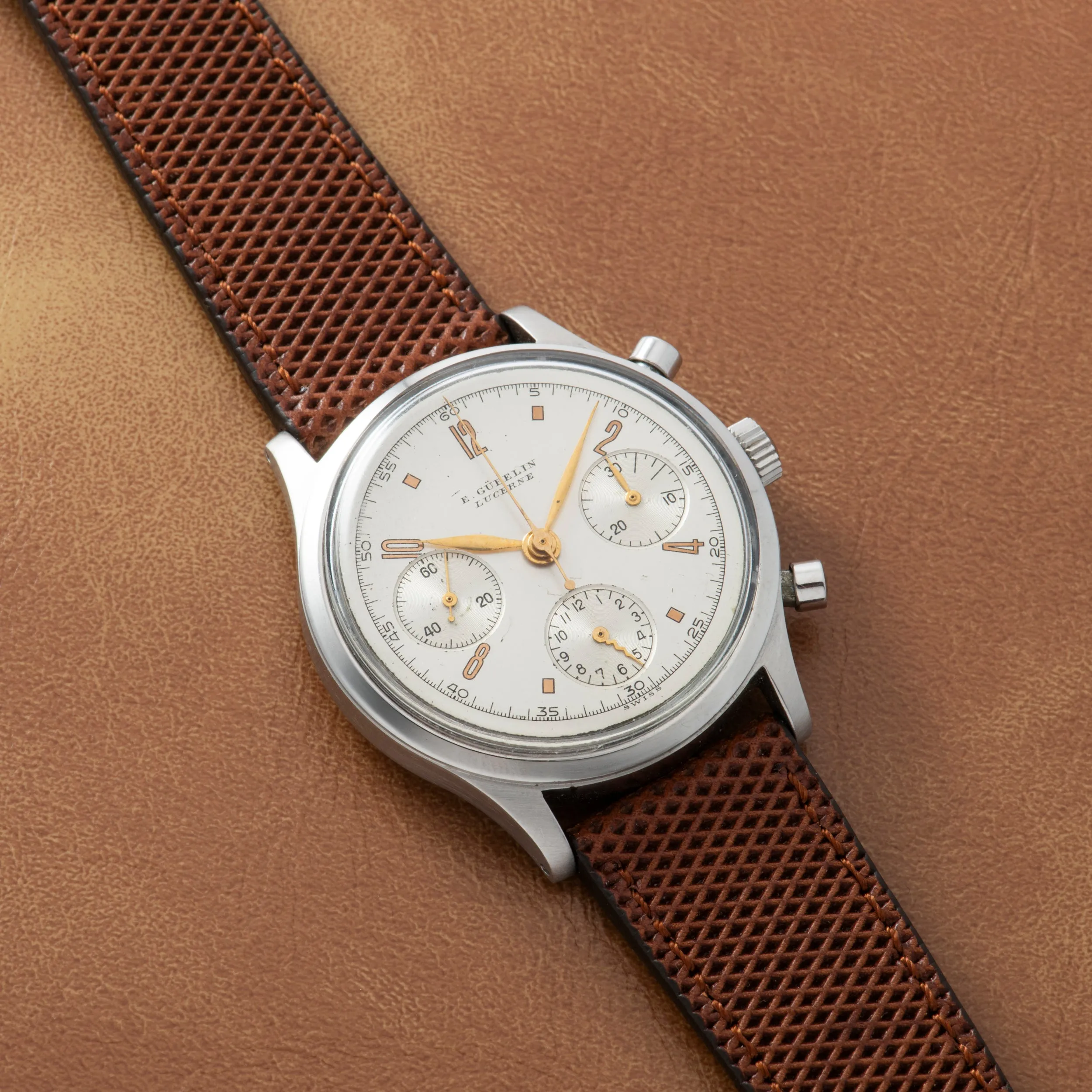 Gübelin 'Oversize' Waterproof Chronograph