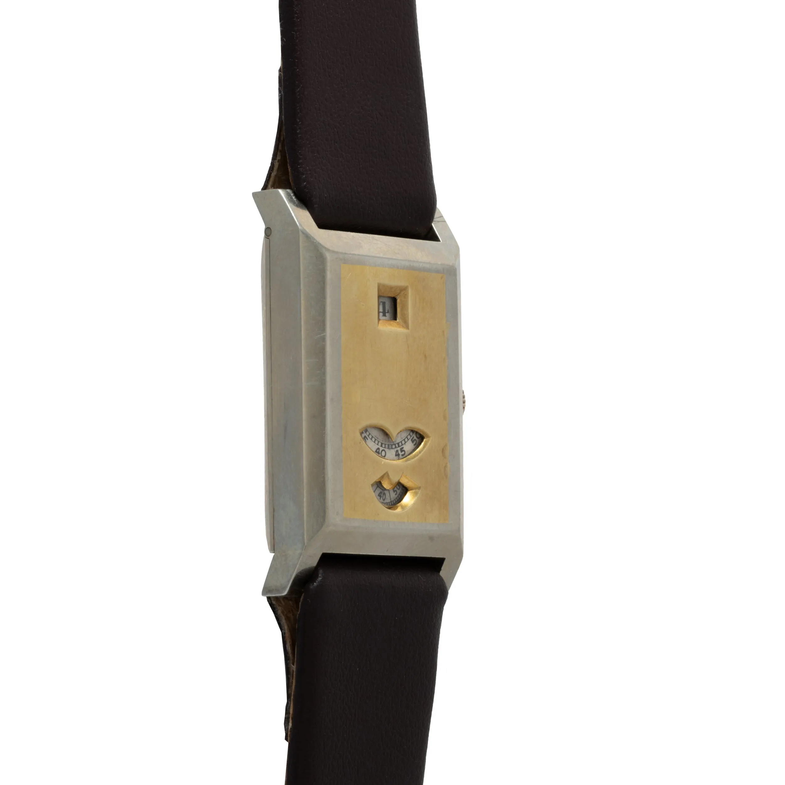 Glycine 'Jump Hour' 18k Two-Tone