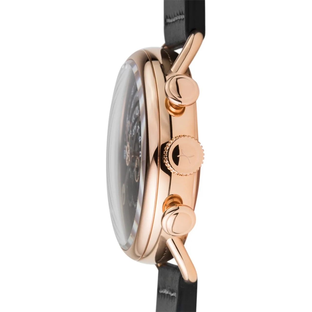 Halograph Chrono Sapphire Rose Gold Black