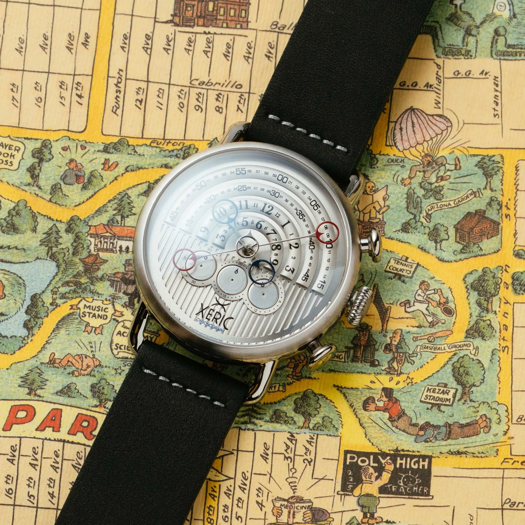 Halograph Chrono Sapphire Silver Gray