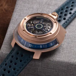 Invertor II Automatic Prototype Rose Gold Blue