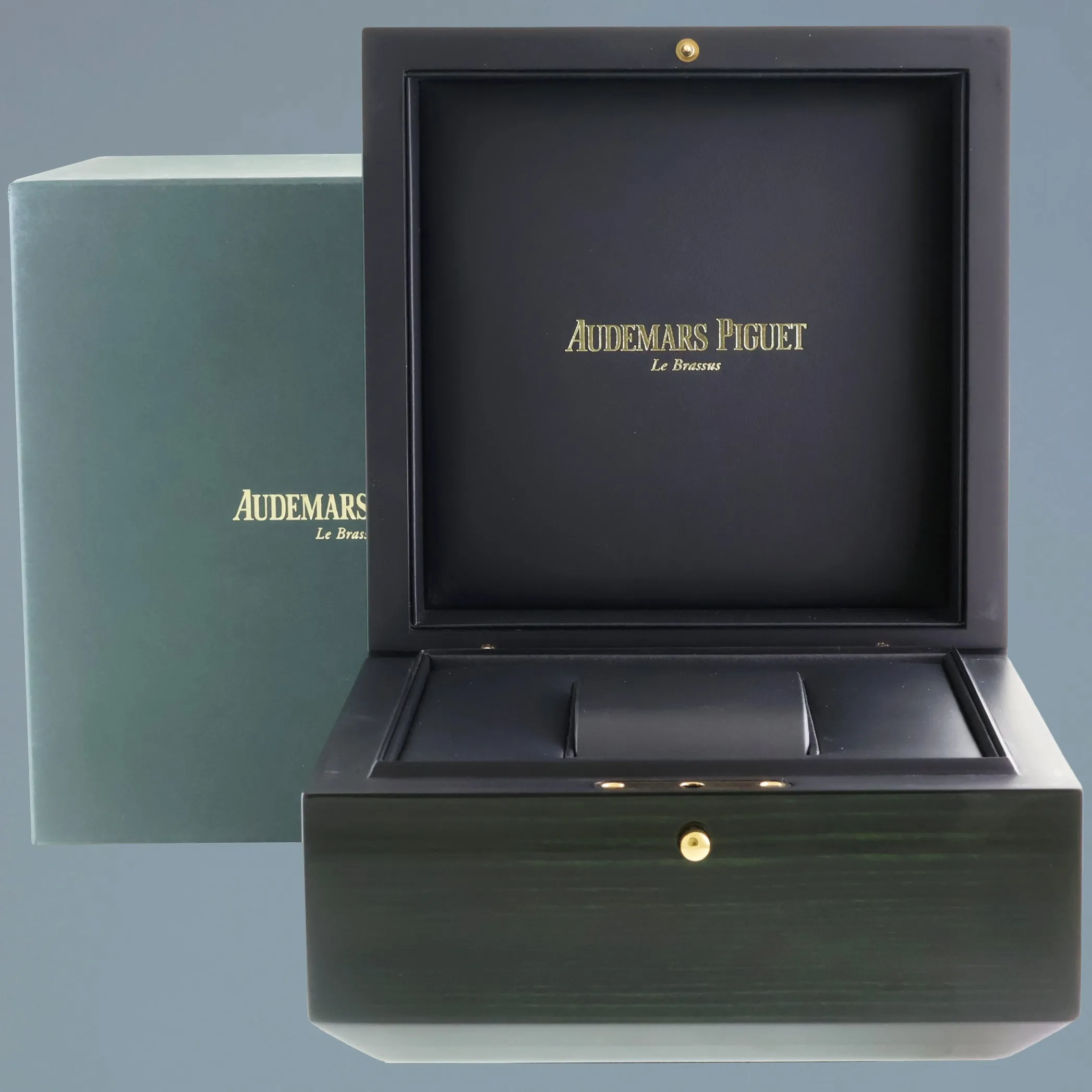 MINT Audemars Piguet Royal Oak 41mm Rose Gold 15500OR Black Dial Watch Box