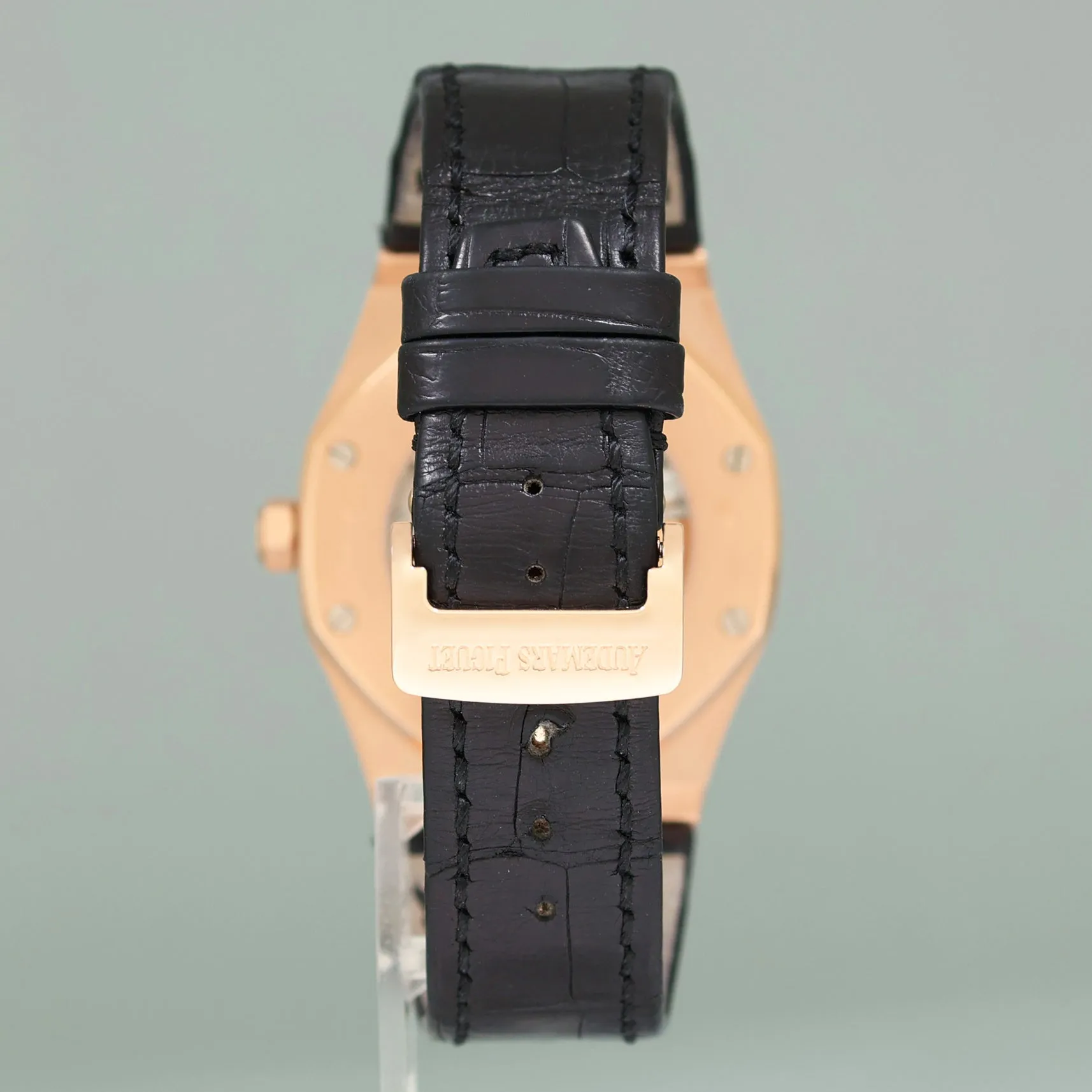 MINT Audemars Piguet Royal Oak 41mm Rose Gold 15500OR Black Dial Watch Box