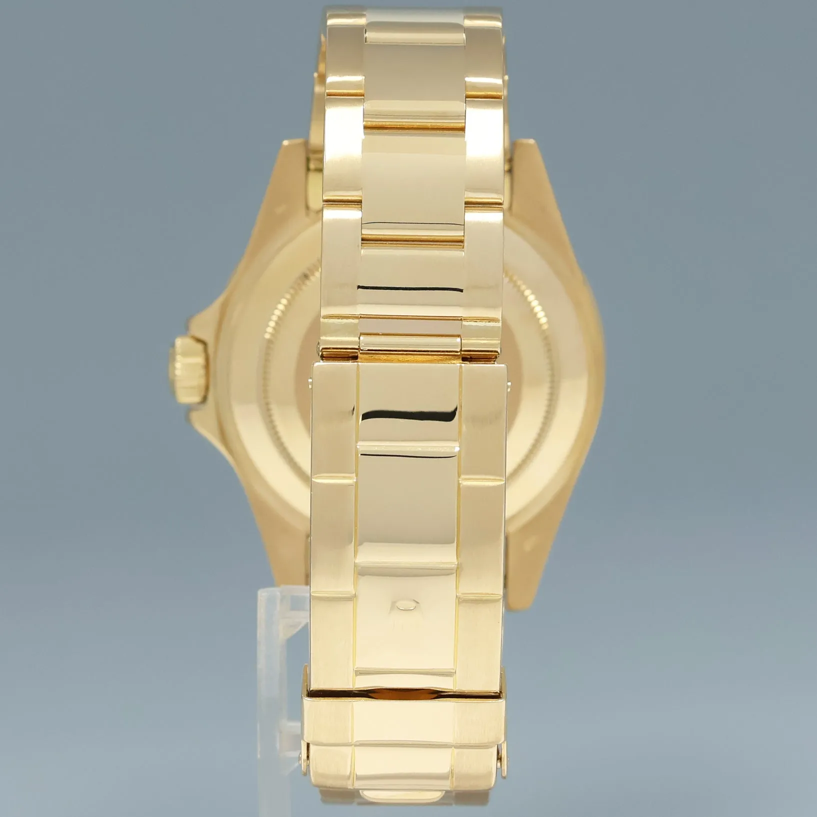 MINT Rolex 16618 Submariner Yellow Gold Blue Sunburst 40mm Watch Box