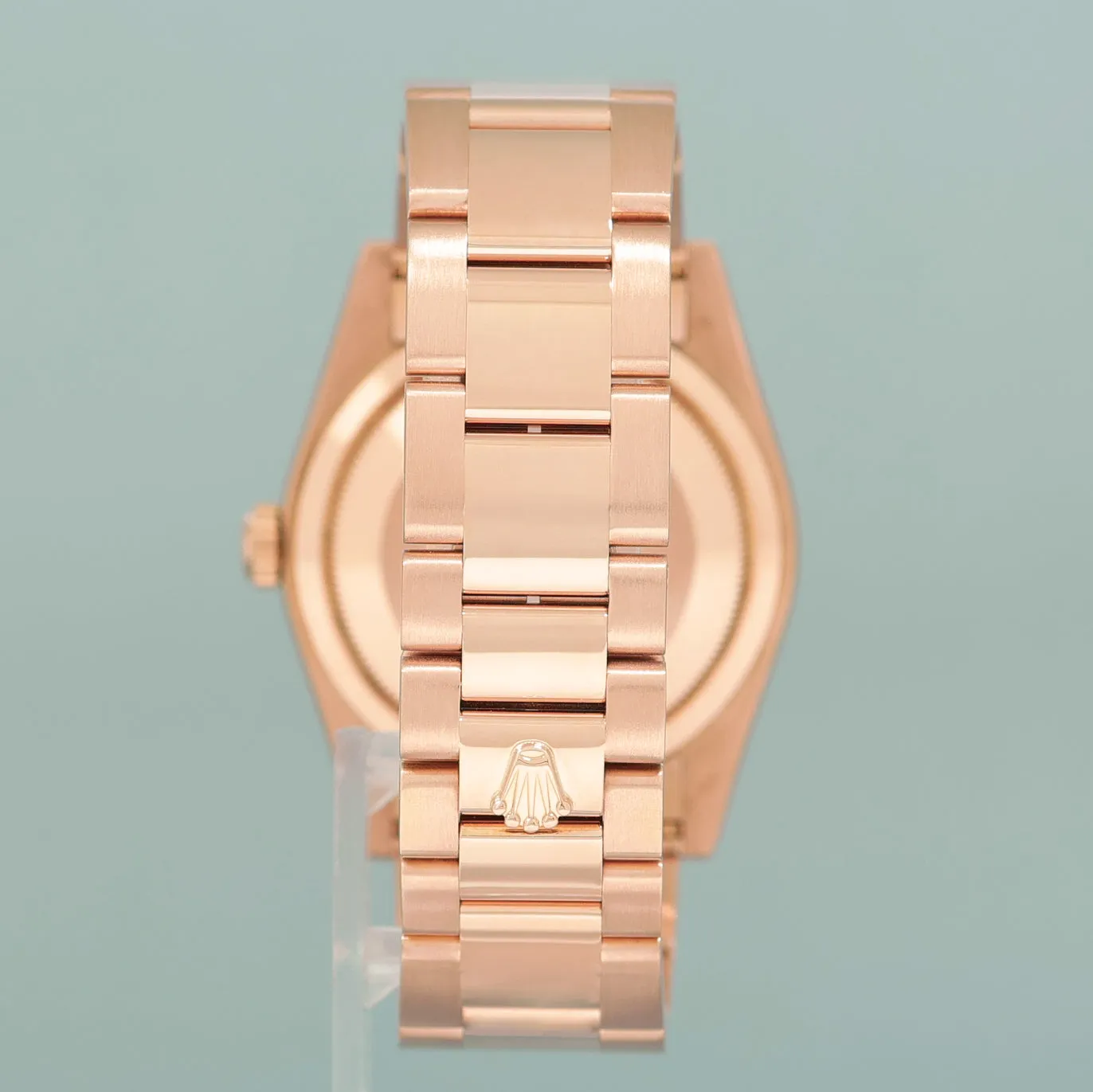 MINT Rolex President Day Date Rose Gold 118205 Black Arabic 36mm Watch Box
