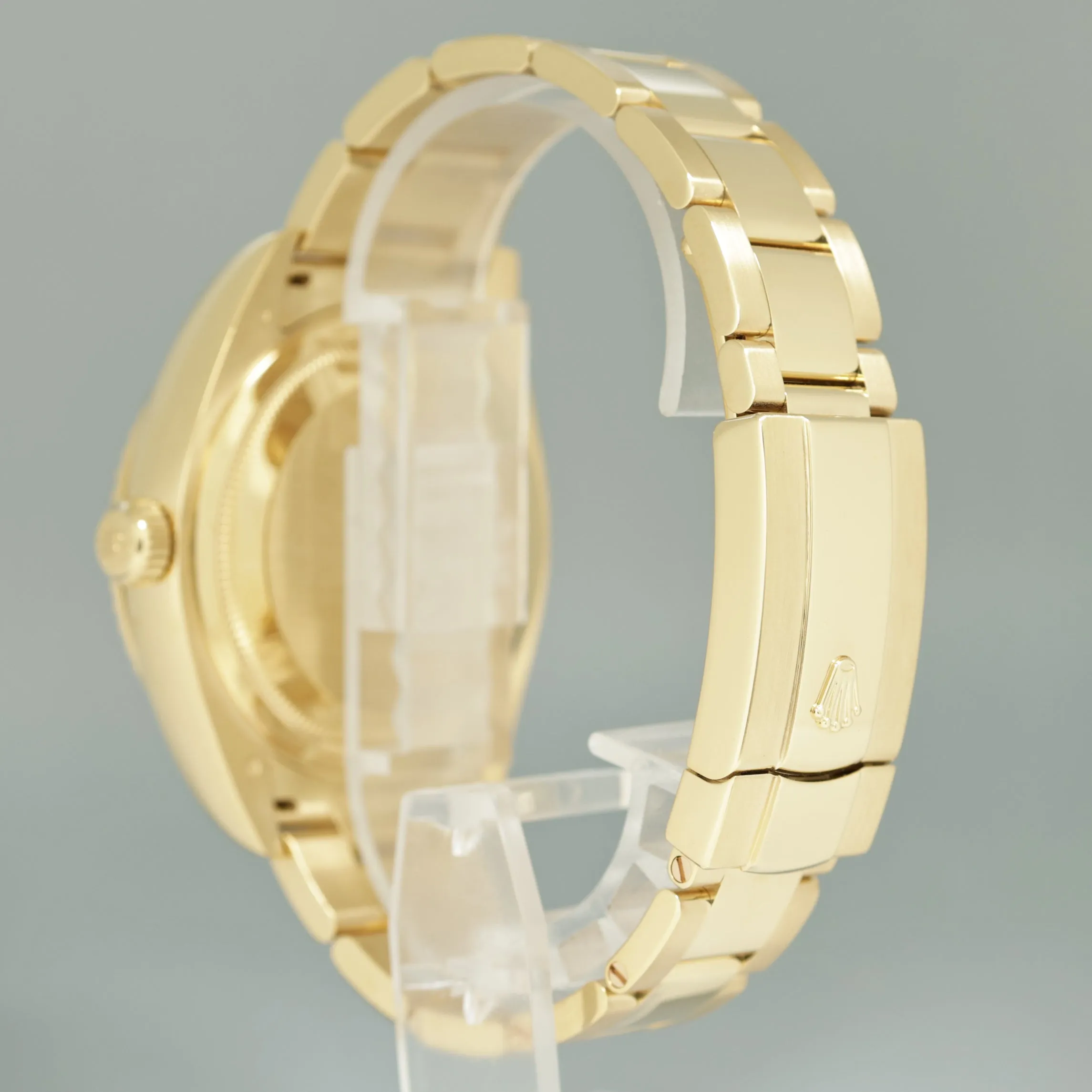 MINT Rolex Sky-Dweller Yellow Gold 44mm Black Dial 326938 Watch Box