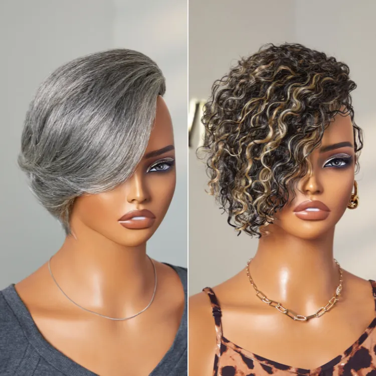 New Fashionable Hair Topper with Bangs